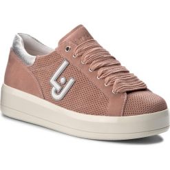 Sneakersy LIU JO - Sneaker Helena B18019 P0319 Rose 01597. Czerwone sneakersy damskie marki Liu Jo, z materiału. W wyprzedaży za 409,00 zł.