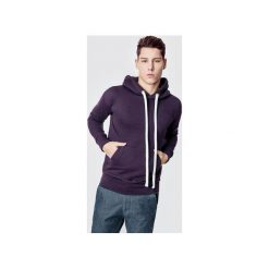 Bluzy męskie: Bluza bawełniana z kapturem Basic Purple