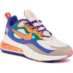 Buty NIKE - Air Max 270 React CU3014 181 Lt Orewood Brn/Hyper Crimson. Czerwone buty sportowe męskie Nike, ze skóry ekologicznej, bez zapięcia, nike air max. Za 679,00 zł.
