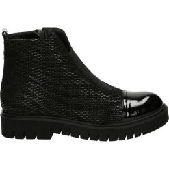 Botki - 107039 BLAC P. Czarne botki damskie skórzane Venezia. Za 359,00 zł.