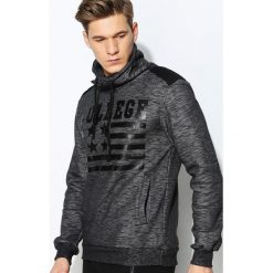 Bluzy męskie: Ciemnoszara Bluza US College