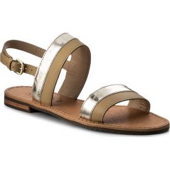 Sandały damskie: Sandały GEOX – D Sozy F D722CF 043KY CH62L Lt Taupe/Lt Gold