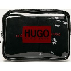 Hugo - Skarpetki (2-pack). Czarne skarpetki męskie HUGO, bez wzorów, z elastanu. Za 89,90 zł.