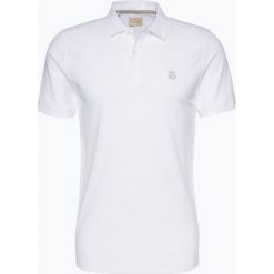 Selected - Męska koszulka polo - Shharo, biały. Białe koszulki męskie Selected, m, bez wzorów, bez rękawów. Za 99,95 zł.