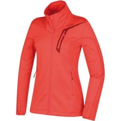 Husky bluza damska Adosa L, Czerwony Koral, S. Czerwone bluzy sportowe damskie Husky, s, bez wzorów, bez rękawów, bez kaptura. W wyprzedaży za 209,00 zł.
