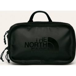 The North Face - Nerka. Czarne nerki damskie The North Face, w paski, z poliesteru, bez dodatków. Za 149,90 zł.