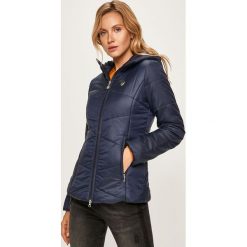 EA7 Emporio Armani - Kurtka bomber. Niebieskie kurtki damskie EA7 Emporio Armani, s, bez wzorów, z poliesteru, krótkie. Za 899,90 zł.