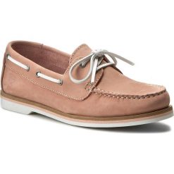 Mokasyny TAMARIS - 1-23616-28 Lt.Pink Nubuc 541. Czerwone mokasyny damskie Tamaris, z materiału. W wyprzedaży za 209,00 zł.