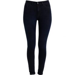 Wrangler HIGH RISE SKINNY BODY BESPOKE Jeans Skinny Fit blueblack. Niebieskie jeansy damskie Wrangler, z elastanu. W wyprzedaży za 224,25 zł.