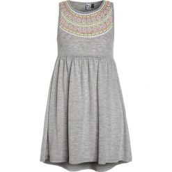 Sukienki dziewczęce z falbanami: 3 Pommes KID ROCK GIRL DRESS LONGUE Sukienka z dżerseju grey medium heather