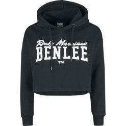 BenLee Aphrodite Bluza z kapturem damska czarny. Czarne bluzy damskie marki BenLee, l, z nadrukiem, z polaru, z krótkim rękawem, krótkie, z kapturem. Za 99,90 zł.
