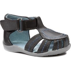 Sandały KORNECKI - 03140 N/Grey/S. Szare sandały męskie skórzane marki Kornecki, bez zapięcia. Za 129,00 zł.