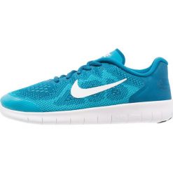 Nike Performance FREE RUN 2 Obuwie do biegania neutralne green abyss/metallic summit/white/neo turquoise. Niebieskie buty sportowe chłopięce Nike Performance, z materiału, do biegania. W wyprzedaży za 305,10 zł.