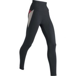 Legginsy sportowe, długie LEVEL1 bonprix czarno-szary melanż. Czarne legginsy damskie do fitnessu marki bonprix, melanż. Za 89,99 zł.