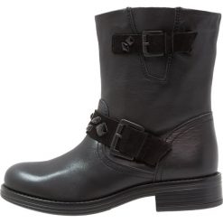 Botki damskie lity: Bullboxer Botki kowbojki i motocyklowe black