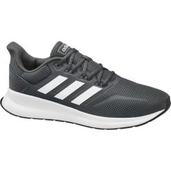 Buty męskie do biegania adidas Runfalcon adidas popielate. Szare buty sportowe męskie Adidas, z materiału, bez zapięcia, do biegania. Za 199,90 zł.