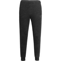 Spodnie EA7 EMPORIO ARMANI. Szare spodnie męskie EA7 Emporio Armani, bez wzorów, z dresówki. W wyprzedaży za 306,00 zł.