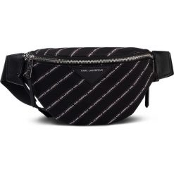 Saszetka nerka KARL LAGERFELD - 96KW3070 Black. Czarne nerki damskie KARL LAGERFELD, bez wzorów, ze skóry, młodzieżowe, bez dodatków. Za 589,00 zł.