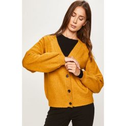 Pieces - Kardigan. Swetry damskie Pieces, s, bez wzorów, z elastanu, bez rękawów, bez kaptura. W wyprzedaży za 89,90 zł.