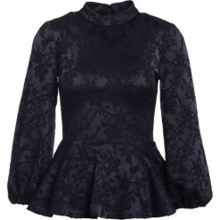 Bluzki damskie: Plein Sud Jeanius PEPLUM Bluzka black