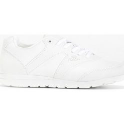 Sneakersy bonprix biały. Białe buty sportowe damskie bonprix, bez wzorów, sportowe. Za 74,99 zł.