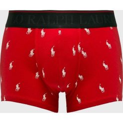 Polo Ralph Lauren - Bokserki. Czerwone bokserki męskie Polo Ralph Lauren, bez wzorów, z elastanu. Za 129,90 zł.