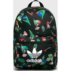 Adidas Originals - Plecak. Czarne plecaki damskie adidas Originals, w paski, z poliesteru. Za 149,90 zł.