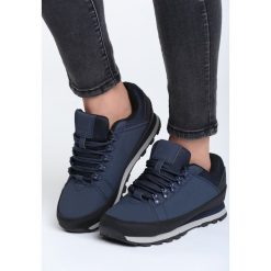 Granatowe Buty Sportowe For Now. Niebieskie buty sportowe damskie Born2be, z materiału. Za 79,99 zł.