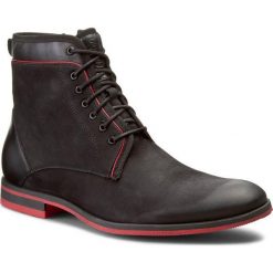 Kozaki GINO ROSSI - Andy MTV652-R85-AGRG-9999-F 99/99. Czarne buty zimowe męskie Gino Rossi, z nubiku. W wyprzedaży za 279,00 zł.