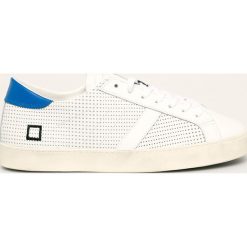 D.A.T.E. - Buty skórzane Hill Low Pop. Białe sneakersy męskie D.A.T.E., na sznurówki. W wyprzedaży za 449,90 zł.
