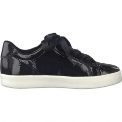 Sneakersy w kolorze granatowym. Szare sneakersy damskie marki Marco Tozzi. W wyprzedaży za 104,95 zł.