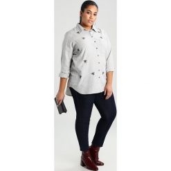 Koszule wiązane damskie: Glamorous Curve BEE EMBROIDERED Koszula light grey