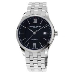 ZEGAREK FREDERIQUE CONSTANT INDEX AUTOMATIC FC-303BN5B6B. Czarne zegarki męskie FREDERIC CONSTANT, ze stali. Za 4099,00 zł.