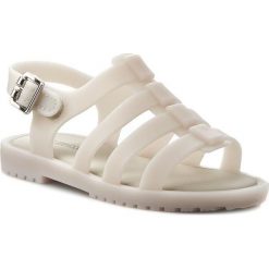 Sandały MELISSA - Mini Melissa Flox BB 31675 Beige. Brązowe sandały dziewczęce marki Melissa, z tworzywa sztucznego, bez zapięcia. W wyprzedaży za 179,00 zł.