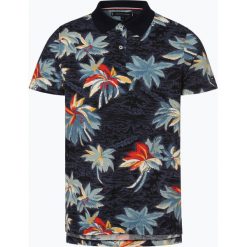 Tommy Hilfiger - Męska koszulka polo, niebieski. Niebieskie koszulki męskie TOMMY HILFIGER, s, bez wzorów, z bawełny, polo, bez rękawów. Za 299,95 zł.
