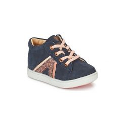 Buty Dziecko Babybotte ALBA. Niebieskie trampki dziewczęce Babybotte, bez wzorów, bez zapięcia. Za 295,20 zł.