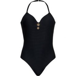 Strój kąpielowy Emporio Armani 262642 0P307 00020. Czarne stroje kąpielowe damskie Emporio Armani, xs, bez wzorów, z elastanu. Za 639,00 zł.