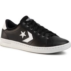 Sneakersy CONVERSE - All-Court Ox 567088C Black/White/White. Czarne półbuty damskie Converse, bez wzorów, ze skóry, bez obcasa, na płaskiej podeszwie, bez zapięcia. W wyprzedaży za 199,00 zł.