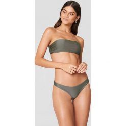 Stroje dwuczęściowe damskie: FAYT Dół od bikini Beau – Green