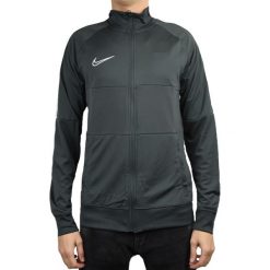 Nike Academy 19 Track Jacket AJ9180-060. Czarne bluzy męskie Nike, s, bez wzorów, z poliesteru, bez kołnierzyka, bez rękawów, bez kaptura. W wyprzedaży za 149,99 zł.