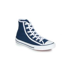 Buty Dziecko Converse CHUCK TAYLOR ALL STAR GAMER CANVAS HI. Niebieskie trampki dziewczęce Converse, bez wzorów, retro, bez zapięcia. Za 175,20 zł.