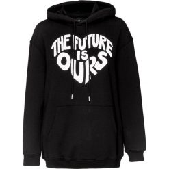 Bluza MARKUS LUPFER ERIN THE FUTURE IS OURS Czarny. Czarne bluzy damskie z nadrukiem marki Markus Lupfer, z bawełny. Za 880,00 zł.