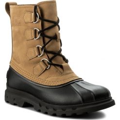 Botki męskie: Śniegowce SOREL - Portzman Classic NM2632 Buff/Black 010
