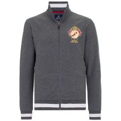AUDEN CAVILL bluza męska XXL szary. Szare bluzy męskie Auden Cavill, xxl, bez wzorów, eleganckie, bez kołnierzyka, bez rękawów, bez kaptura. Za 189,00 zł.