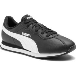 Sneakersy PUMA - Turin II 366962 01 Puma Black/Puma White. Czarne sneakersy męskie Puma, na co dzień, bez wzorów, ze skóry ekologicznej, bez zapięcia. Za 249,99 zł.