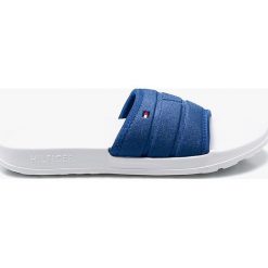 Tommy Hilfiger - Klapki. Szare klapki męskie TOMMY HILFIGER, z materiału. W wyprzedaży za 129,90 zł.