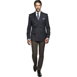 Marynarki męskie: marynarka velia szary slim fit