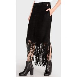 TWINSET Spódnica Czarny. Czarne spódniczki damskie Twinset, s, bez wzorów, ze skóry. Za 1756,95 zł.