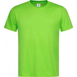 Jasny Zielony Bawełniany T-Shirt Męski Bez Nadruku -STEDMAN- Koszulka, Krótki Rękaw, Basic, U-neck TSJNPLST2000kiwigreen. Żółte koszulki męskie Stedman, m, z nadrukiem, z bawełny, casualowe, bez kołnierzyka, z krótkim rękawem, krótkie. Za 24,00 zł.