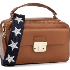 Torebki i plecaki damskie: Torebka TOMMY HILFIGER - Fashion Hardware Leather Mini Crossover AW0AW04291 279